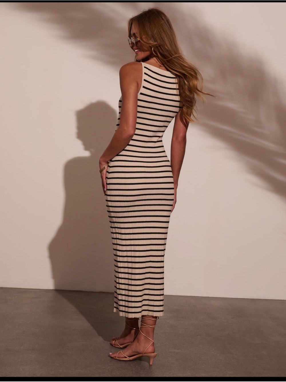 THE IZIE STRIPED MAXI DRESS - Picture 2 of 12